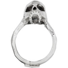 Emanuele Bicocchi Silver Skull Ring