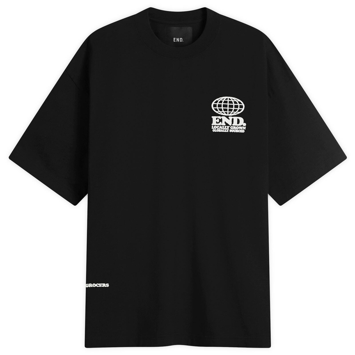END. Locally Grown T-Shirt in Black