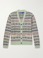 Polo Ralph Lauren - Striped Linen and Cotton-Blend Cardigan - Green