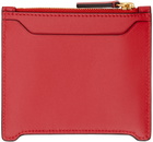 Marni Red Leather Trunkaroo Card Holder