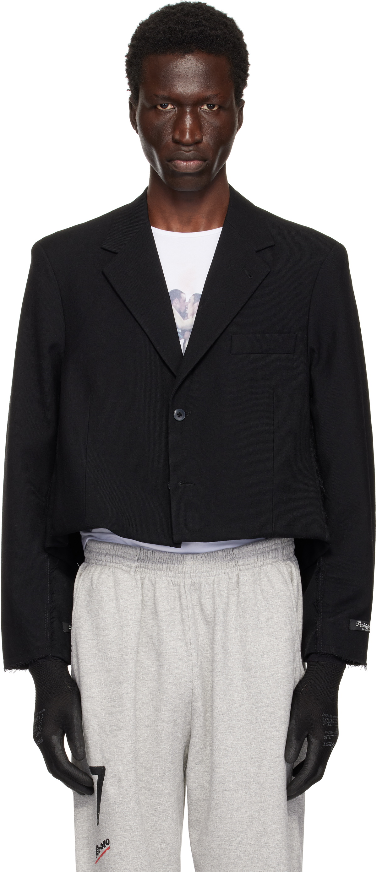 Prototypes Black Twoway Tailored Blazer