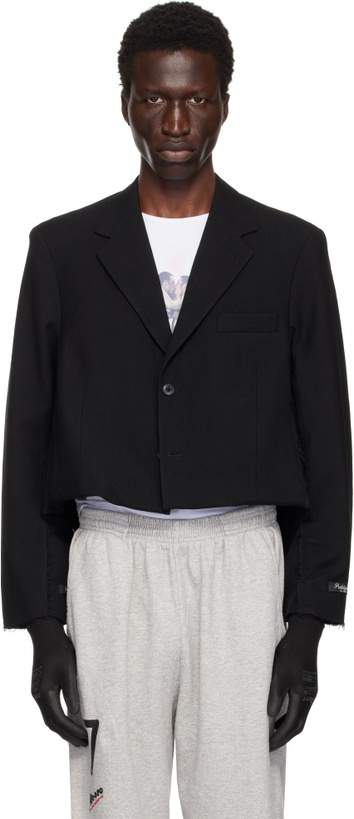 Photo: Prototypes Black Twoway Tailored Blazer