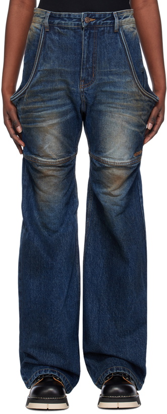Photo: We11done Blue Wire Jeans