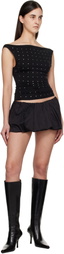 Miaou Black Lani Top