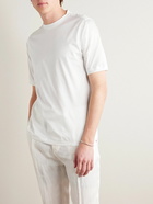 Kiton - Cotton-Jersey T-Shirt - White