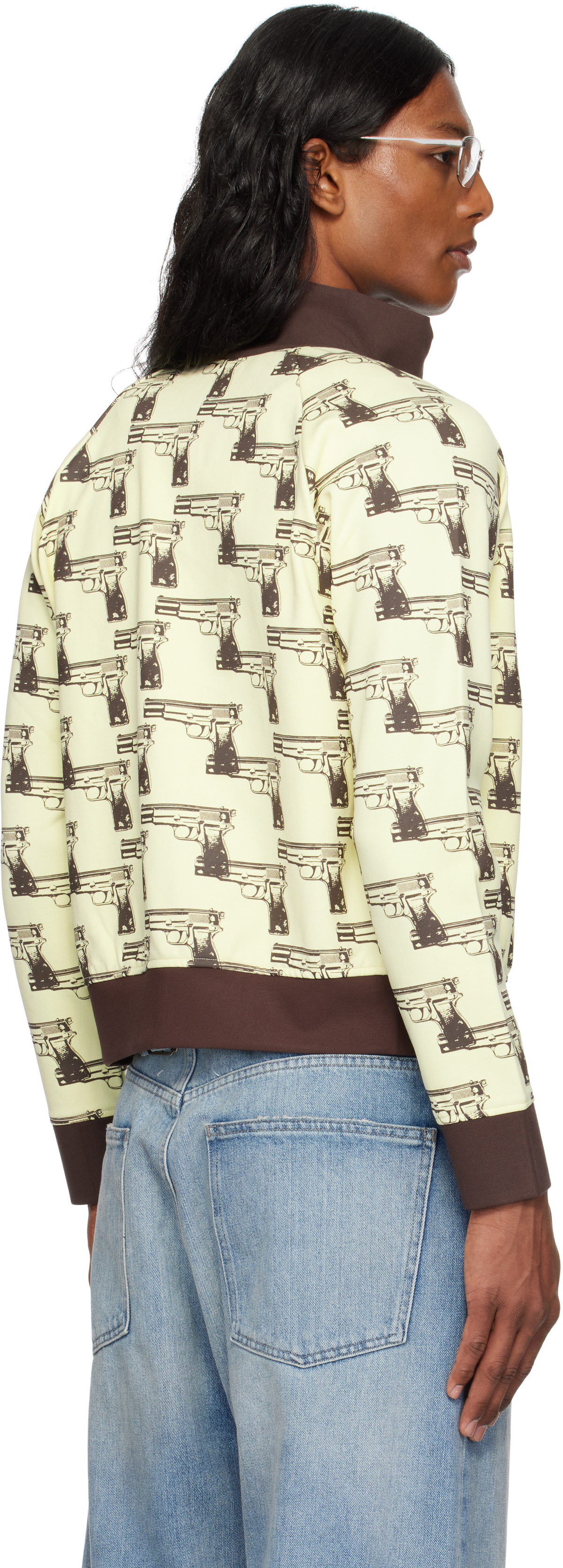 Ashley Williams Yellow Gun Track Jacket