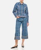Molly Goddard Leo Capri Denim Pants