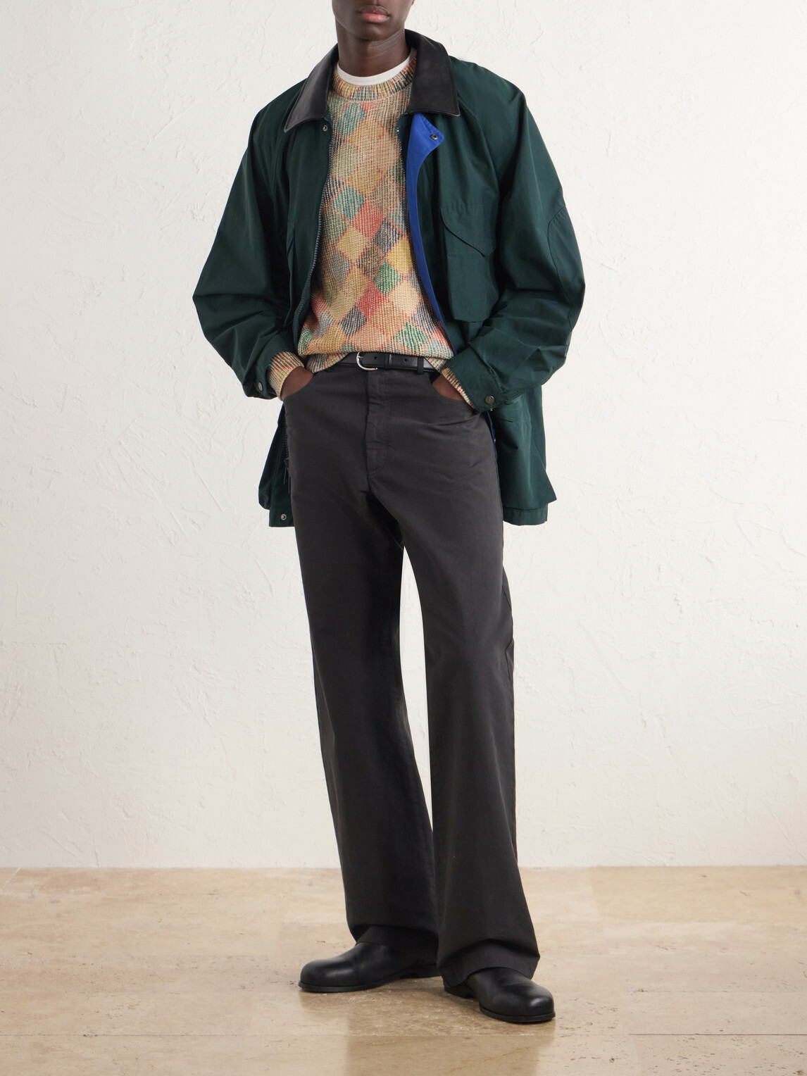 Aimé Leon Dore - Checked Cotton Sweater - Multi