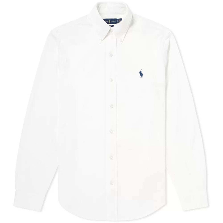 Photo: Polo Ralph Lauren Pique Button Down Oxford Shirt