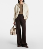 Loro Piana Viera cotton, silk, and cashmere hoodie