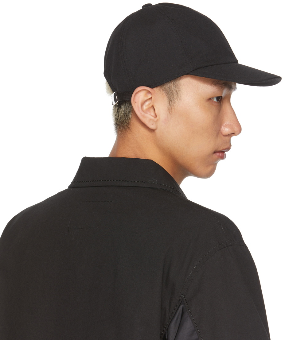 Sacai Black S Logo Cap Sacai