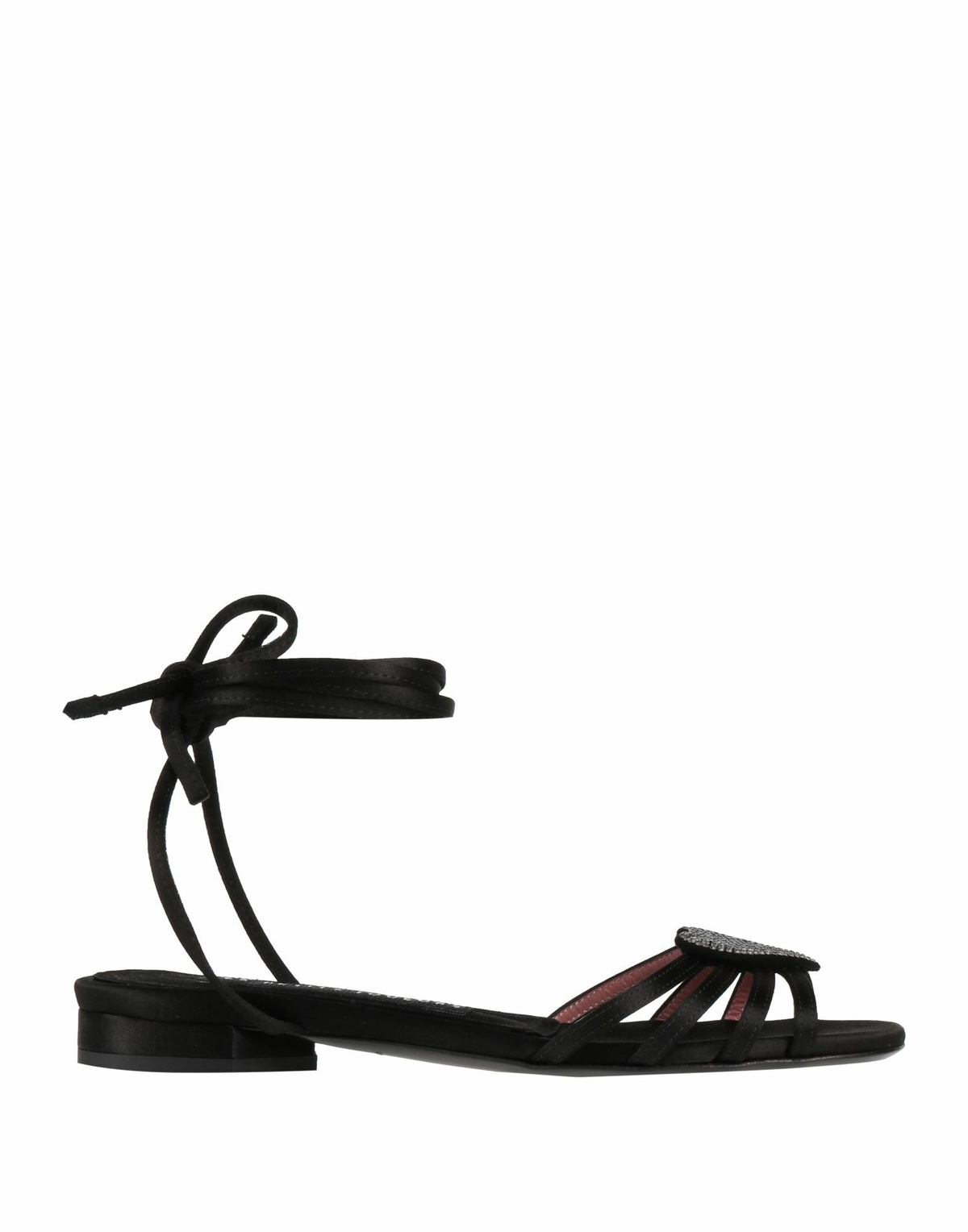 Les Petits Joueurs Womens Sandals in Black