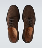 Tod's - Suede Derby shoes