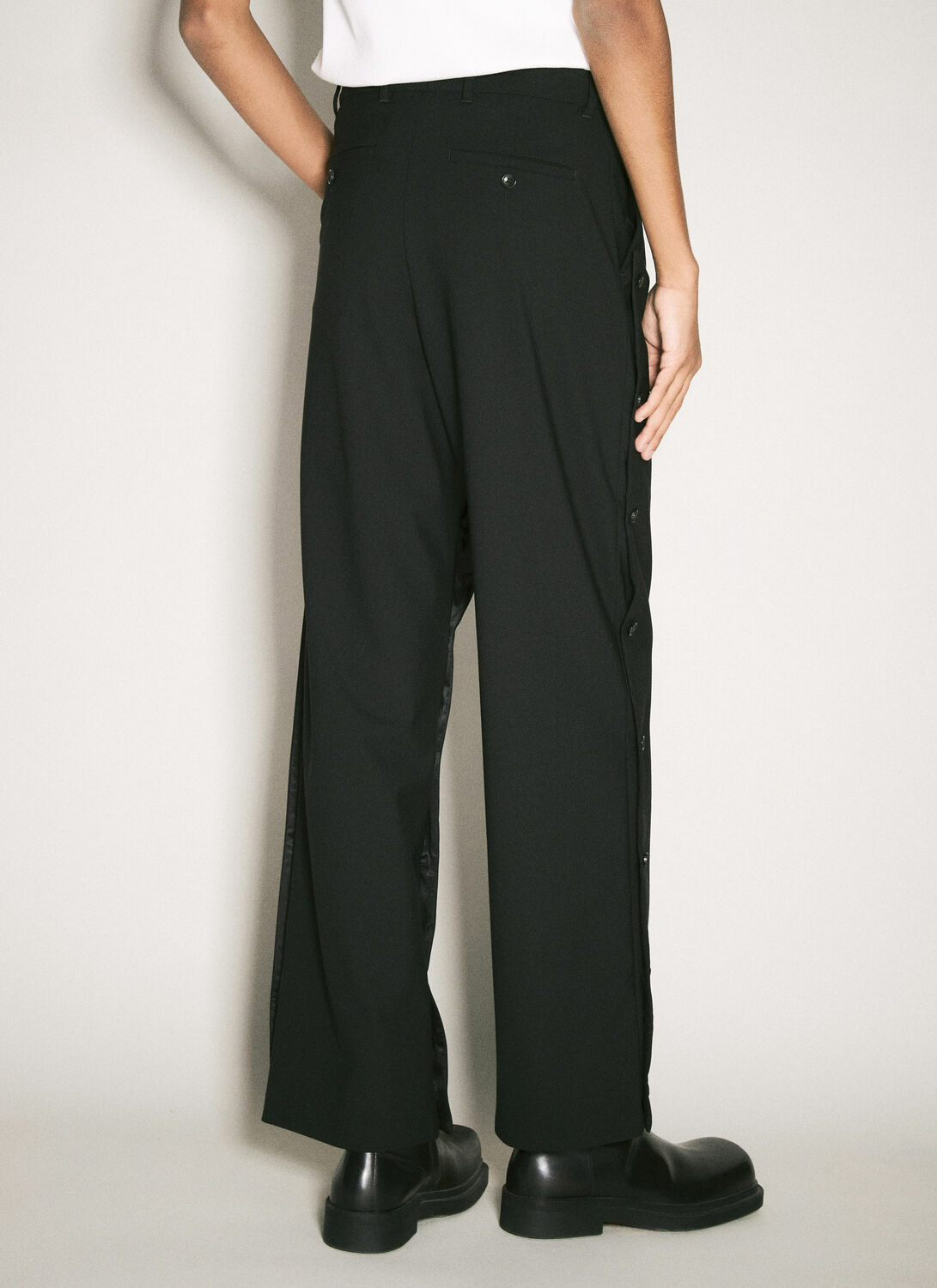 Y/Project Button Panel Pants