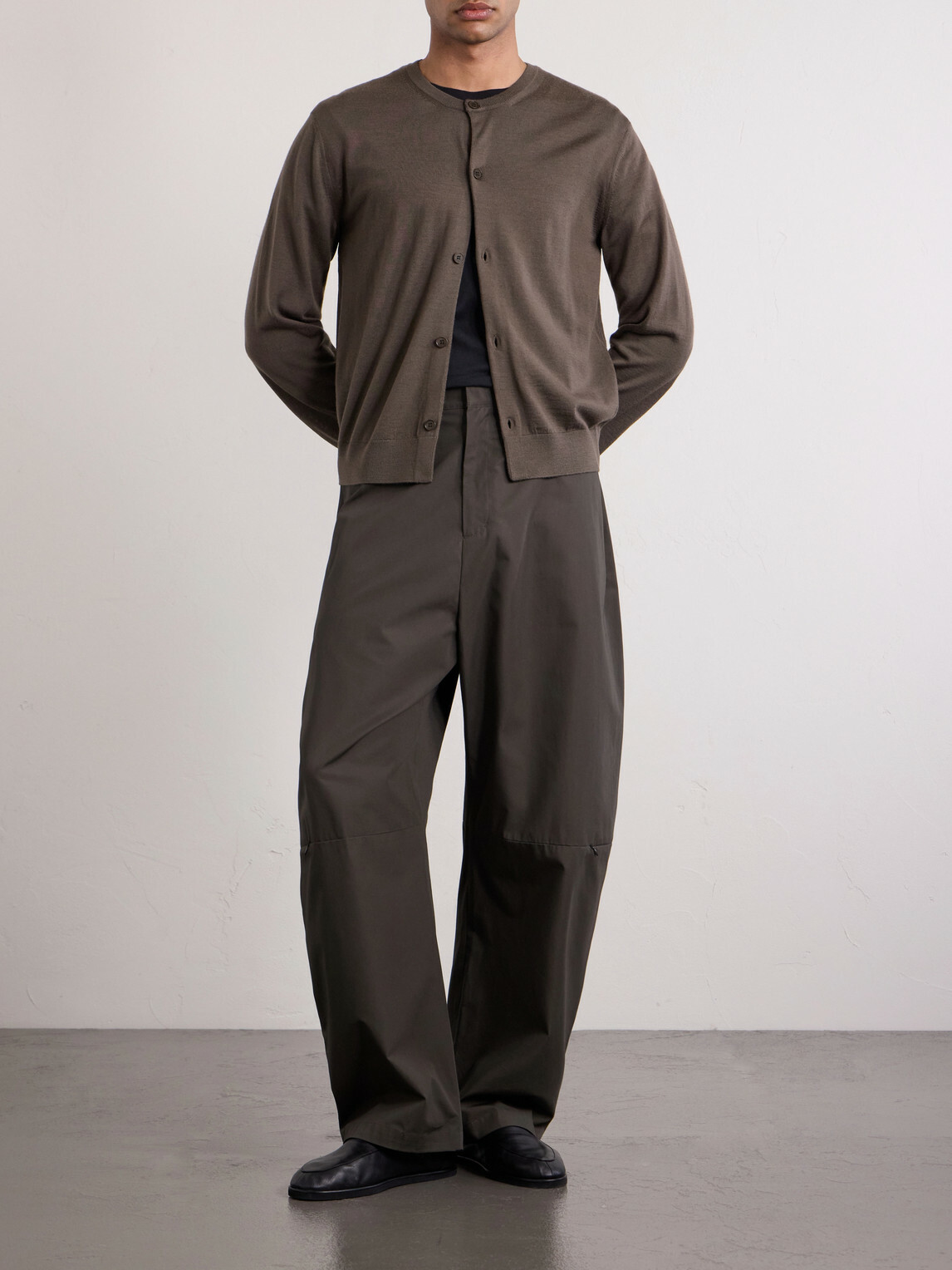 Amomento - Wool Cardigan - Brown