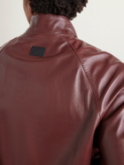 Acne Studios - Lokot Leather Jacket - Burgundy