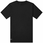 WTAPS Men's Skivvies 3-Pack T-Shirt in Black