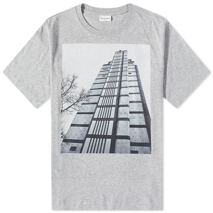 Photo: Dries Van Noten Collection Logo Back Print Architecture Tee