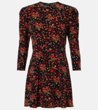 Gucci Floral silk minidress