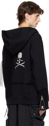 mastermind JAPAN Black Puzzle Full-Zip Hoodie