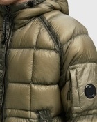 C.P. Company D.D. Shell Hooded Down Puffer Jacket Grey Mens Down & Puffer Jacket