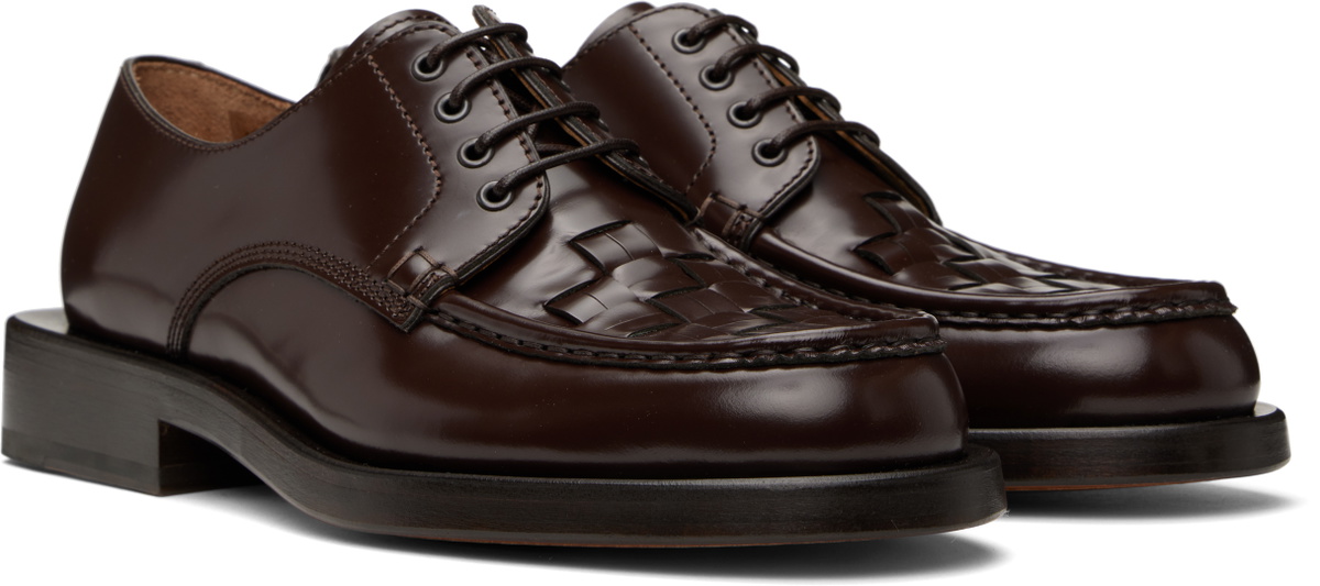 JACQUEMUS Brown La Croisière 'The Derbies' Derbys