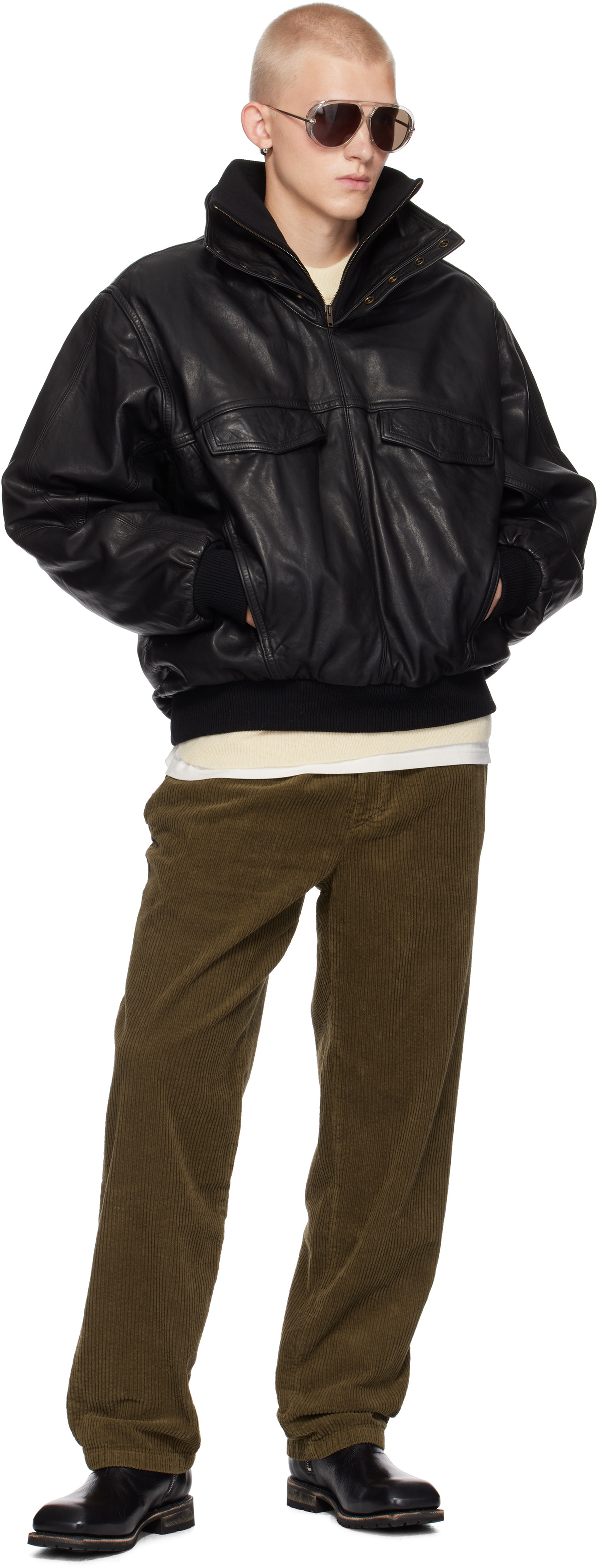Isabel Marant Black Cilian Leather Jacket