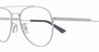 Bottega Veneta Eyewear Bv1340ok-002 - Silver Rx / Asian Fit Glasses