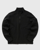 Stone Island Sweat Shirt Cotton Wool Fleece, Garment Dyed  Stone Island Ghost Piece Black - Mens - Pullovers