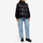 Khrisjoy Women's Oversize Puffer Vest in Black