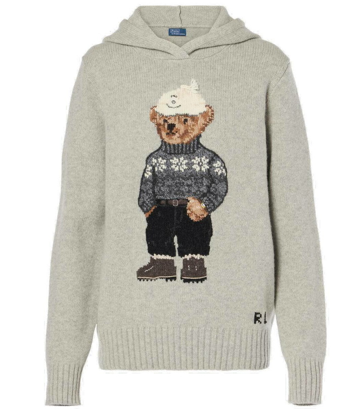 Photo: Polo Ralph Lauren Polo Bear wool and cashmere hoodie