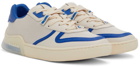 Coach 1941 Off-White & Blue Citysole Court Sneakers
