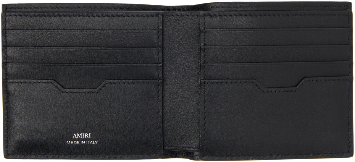 AMIRI Black MA Quad Bi-Fold Wallet Amiri