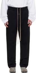 Fear of God Black Relaxed Sweatpants