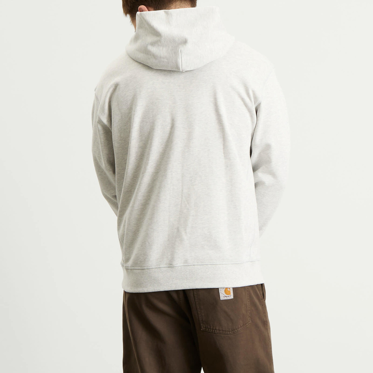 New Balance Men's Athletics Classics Hoodie in Ash Heather