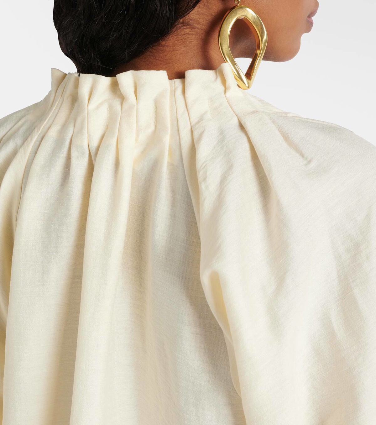 Max Mara Jene linen and silk-blend maxi dress Max Mara