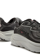 Hoka Clifton 10 Jacquard Mesh-knit Sneakers Grey