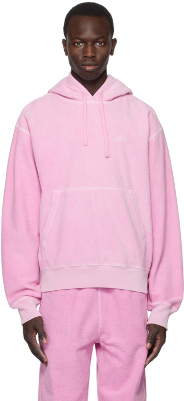 Photo: Stüssy Pink Inside Out Hoodie