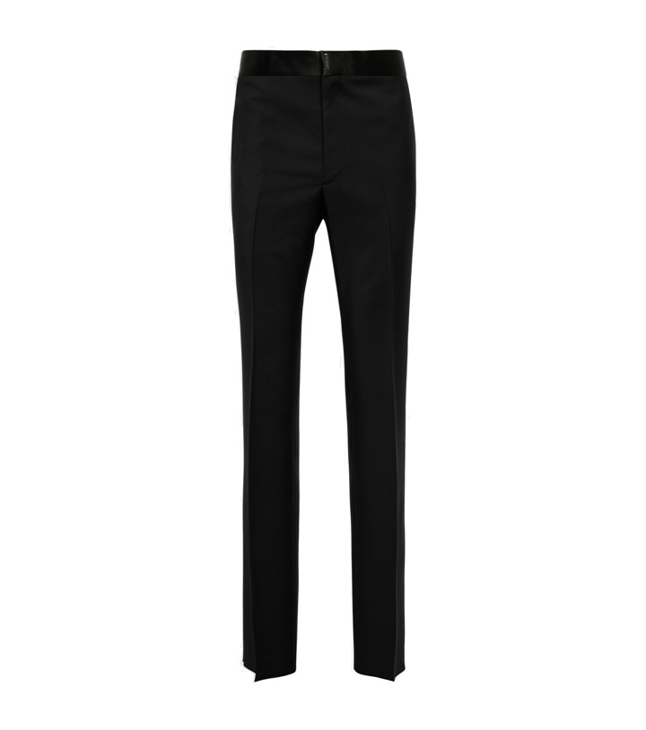 Photo: Givenchy - Slim-fit wool and mohair suit pants