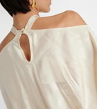 Taller Marmo Bridal Cyclades Callass jacquard gown