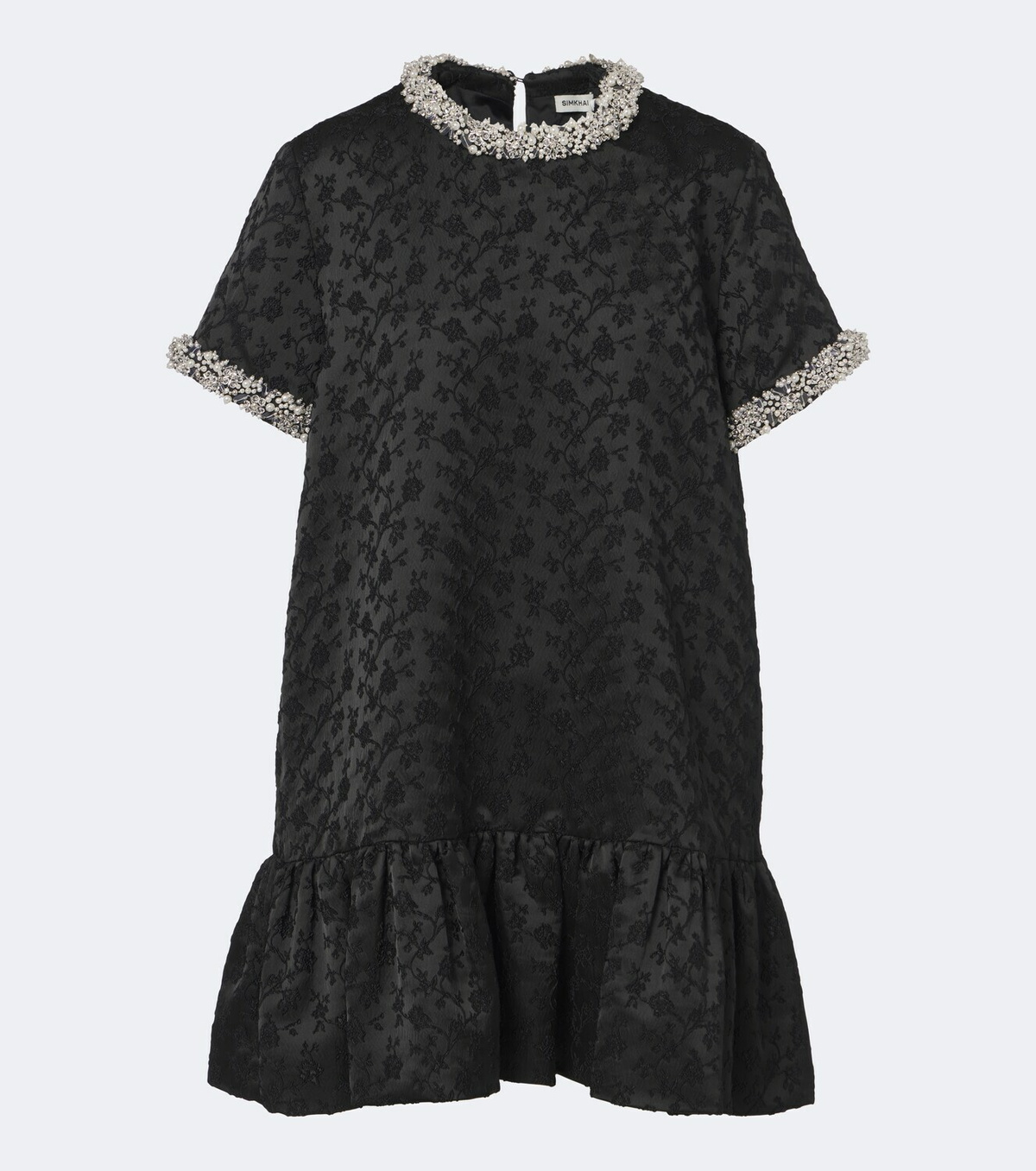 Simkhai Alison embellished jacquard minidress