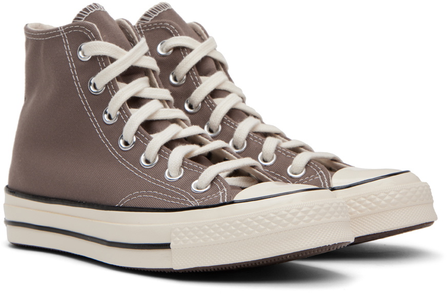 Converse Taupe Chuck 70 Hi Sneakers