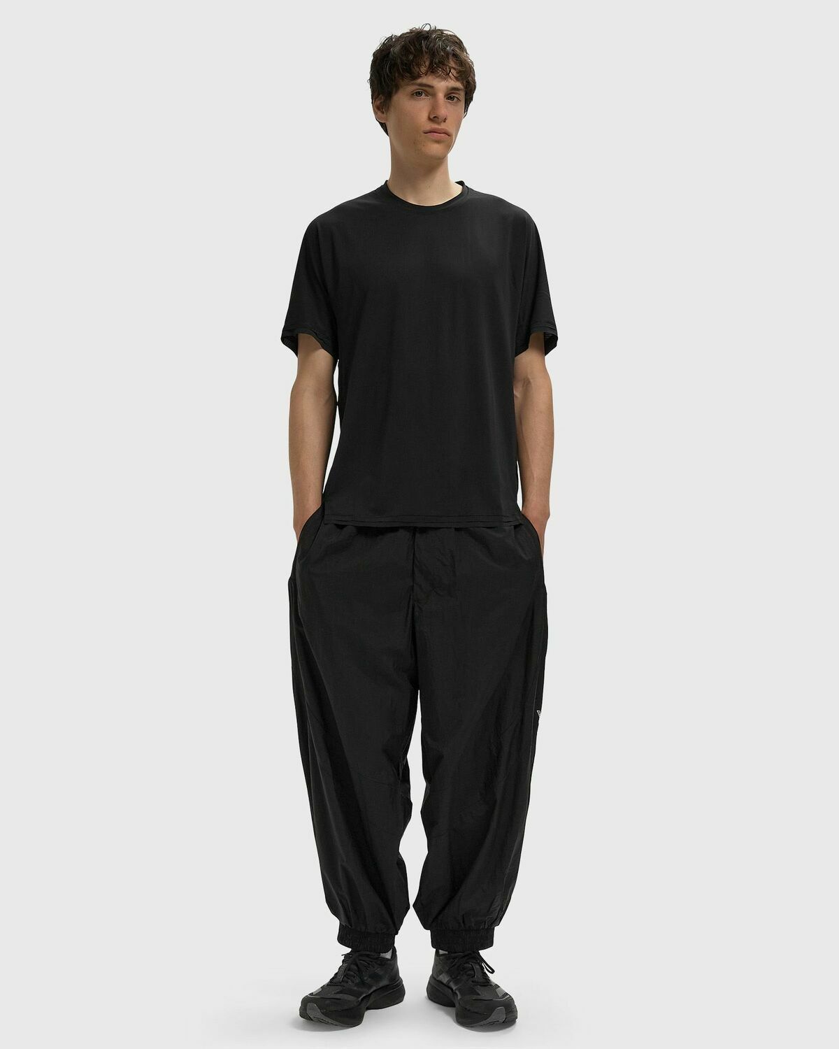 RAW EDGE 3 STRIPES NYLON SHELL PANT