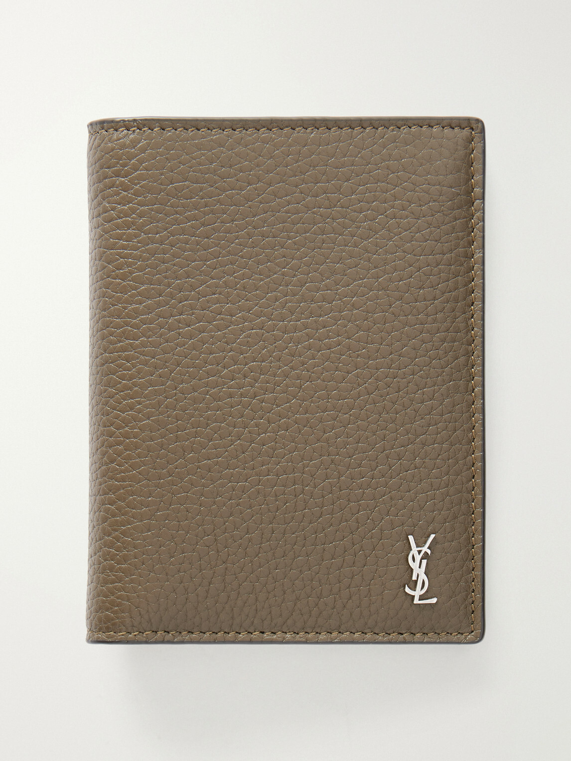 SAINT LAURENT - Full-Grain Leather Bifold Cardholder