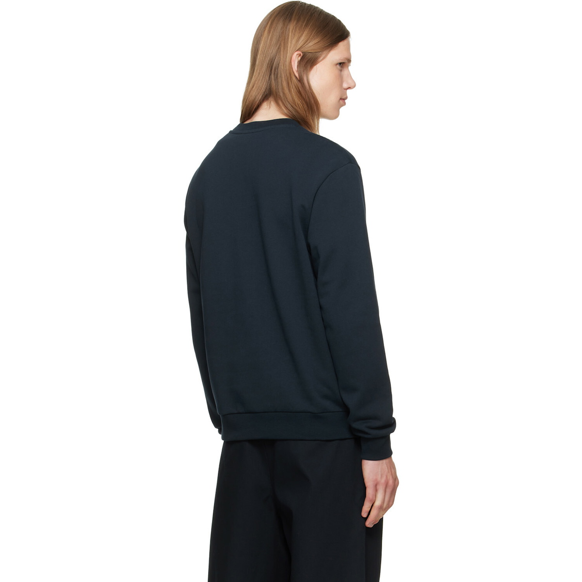 A.P.C. Navy Standard 'Rue Madame' Sweatshirt
