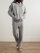 Les Tien - Garment-Dyed Cotton-Jersey Hoodie - Gray