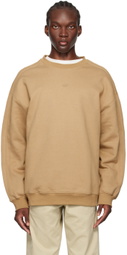 adidas Originals Tan Field Issue Essentials Sweatshirt
