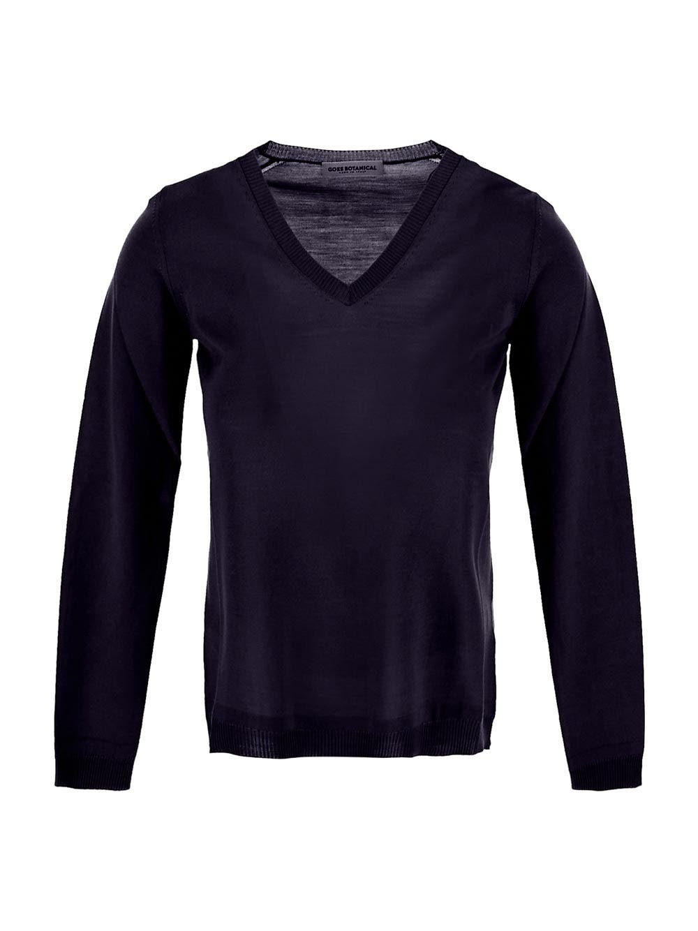 Goes Botanical V Neck Sweater