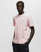 Lacoste T Shirt Pink - Mens - Shortsleeves