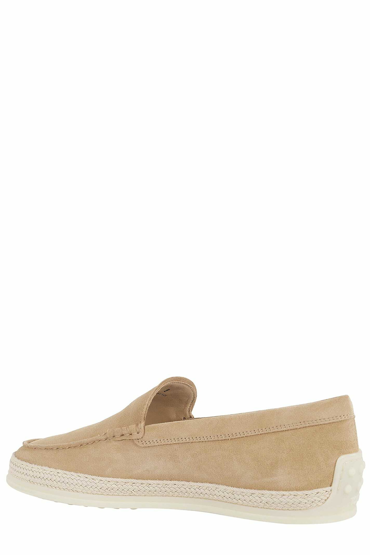 Tod's Pantofola Gomma Rafia Loafers Tod's